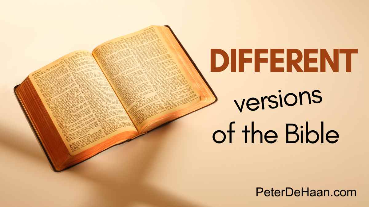 different-versions-of-the-bible