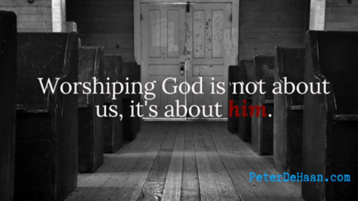 Why Do We Worship God?