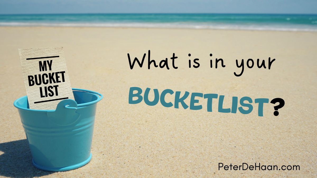 What Does Your Bucket List Say About You?