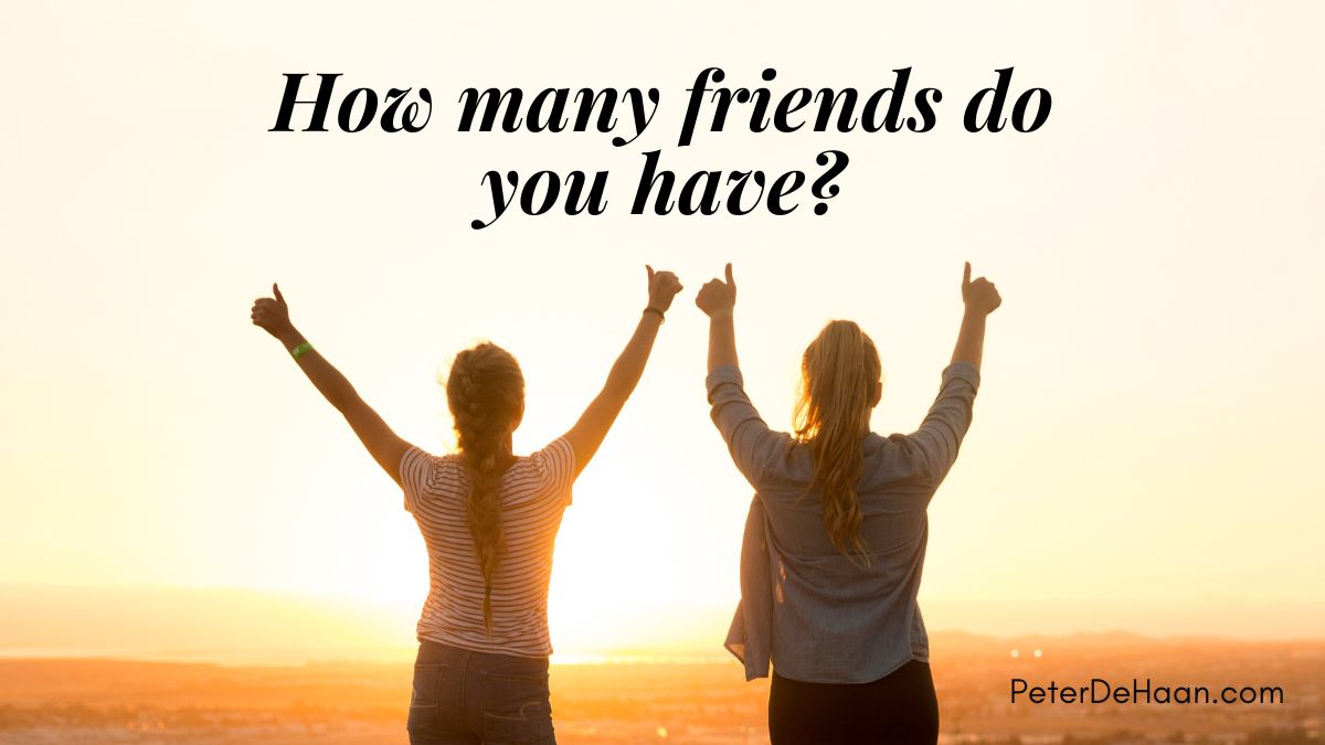 How Many Friends Do You Have? (Personal Posts)